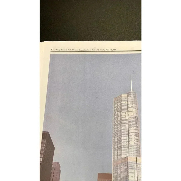 Vintage 2015 Bank of America Chicago Marathon Commemorative Results Newspaper - Picture 5 of 7
